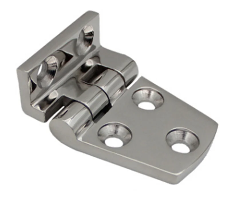 

316 stainless steel thickened cast bent plate hinge, ship yacht hinge, flat hinge hardware accessories