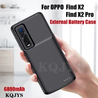 power bank case battery charger cases for find x2 pro portable powerbank battery charging cover for oppo find x2 battery case