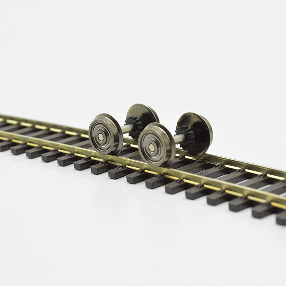 

Модель железной дороги в масштабе 1:87, колесо поезда, металлическое колесо, аксессуары, игрушка, модель аксессуары для поезда