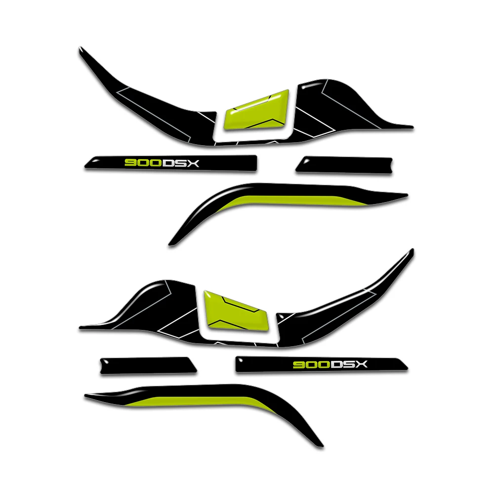 

Для Voge Valico 900DSX 900 DSX 2024 3D наклейка из смолы, комплект наклеек на цевье мотоцикла