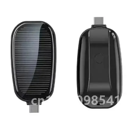 Мини-банк питания 1200 мАч солнечный брелок аварийные аккумуляторы для телефонов