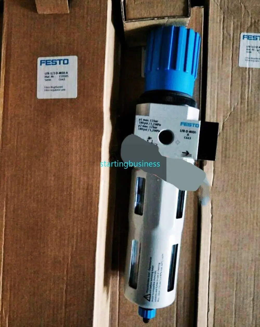1 шт. новый фильтр FESTO 159585 LFR-1/2-D-MIDI-A Редуктор давления