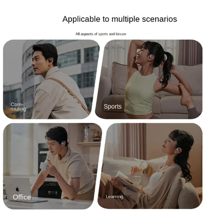 Беспроводные Bluetooth-наушники SHOKZ OpenFit Air T511 с микрофоном