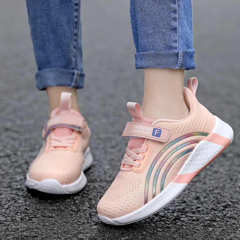 

2022 Autumn Fashion Shoes for Female Breathable Footwear Girls Sneaker Light Weight Shoe for Girl High Quanlity Running Shoes