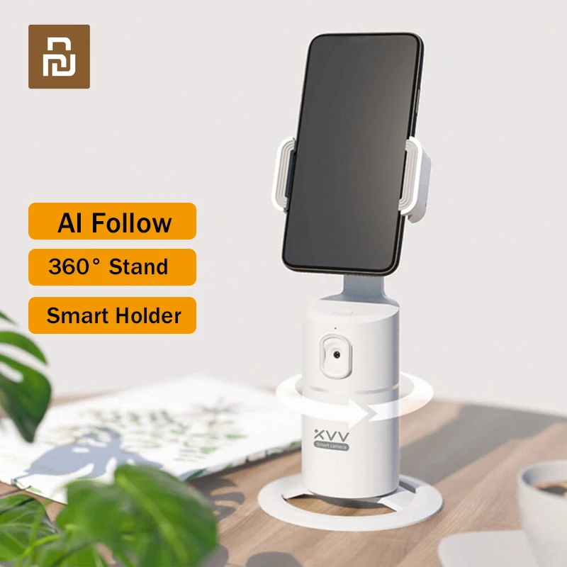 

Держатель для телефона Youpin Smart Live PTZ с ИИ-подставкой, вращение на 360 °