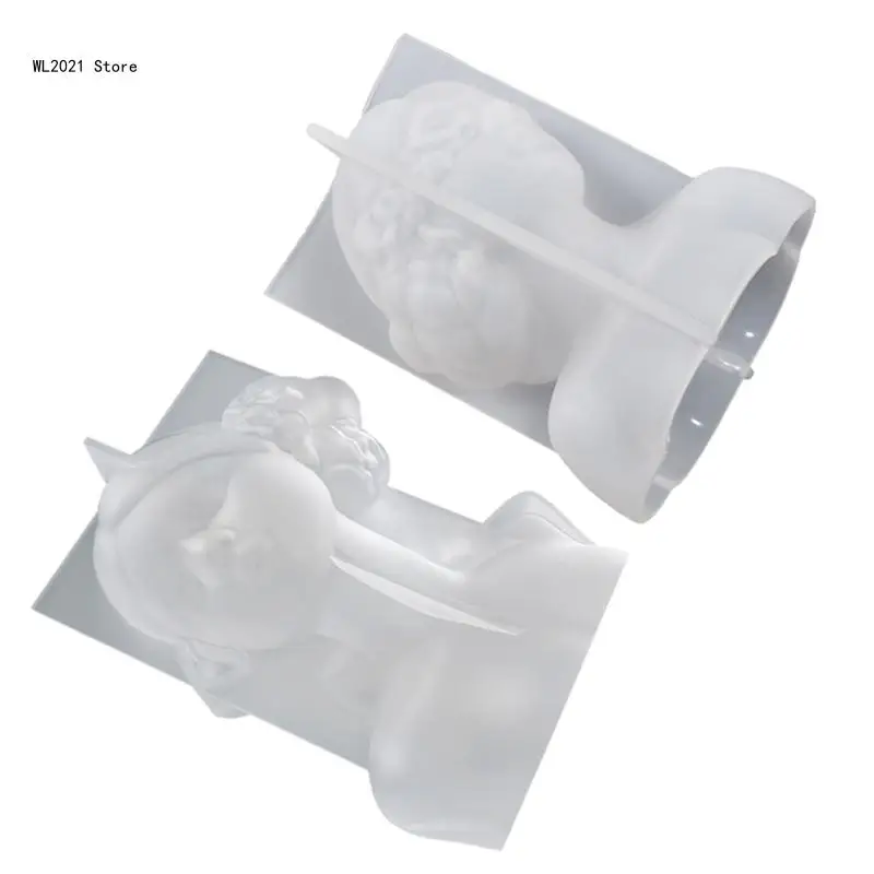 

Eyes Closed /Blindfolded Girl Mold European and American Classical Characters