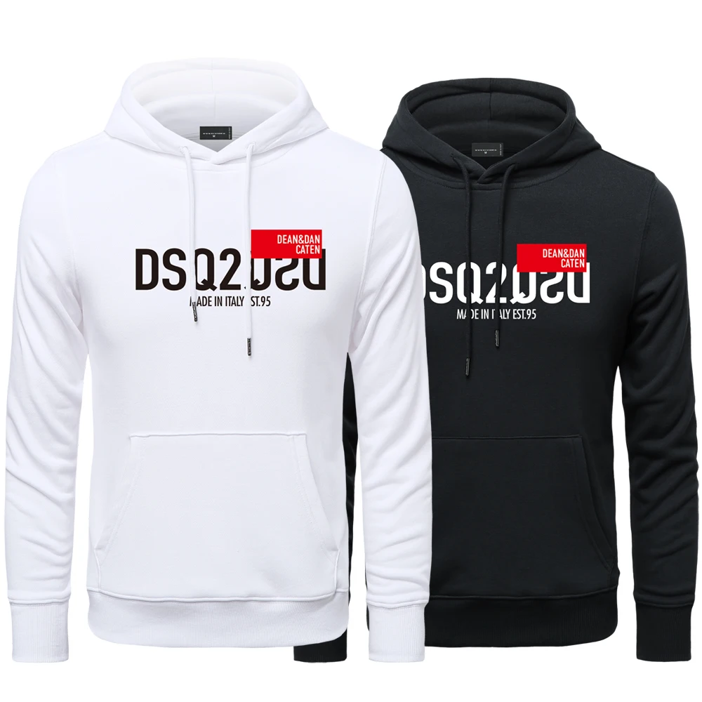 

New Casual Hoodie Classic Letter Print Autumn Winter Crew Neck Hoodie hoodies