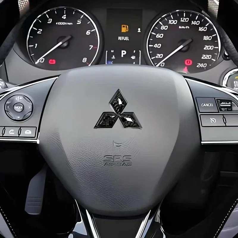 

Эпоксидная наклейка, эмблема на руль автомобиля, модифицированная наклейка для Mitsubishi Lancer EX Outlander Pajero ASX Eclipse Cross Ralliart