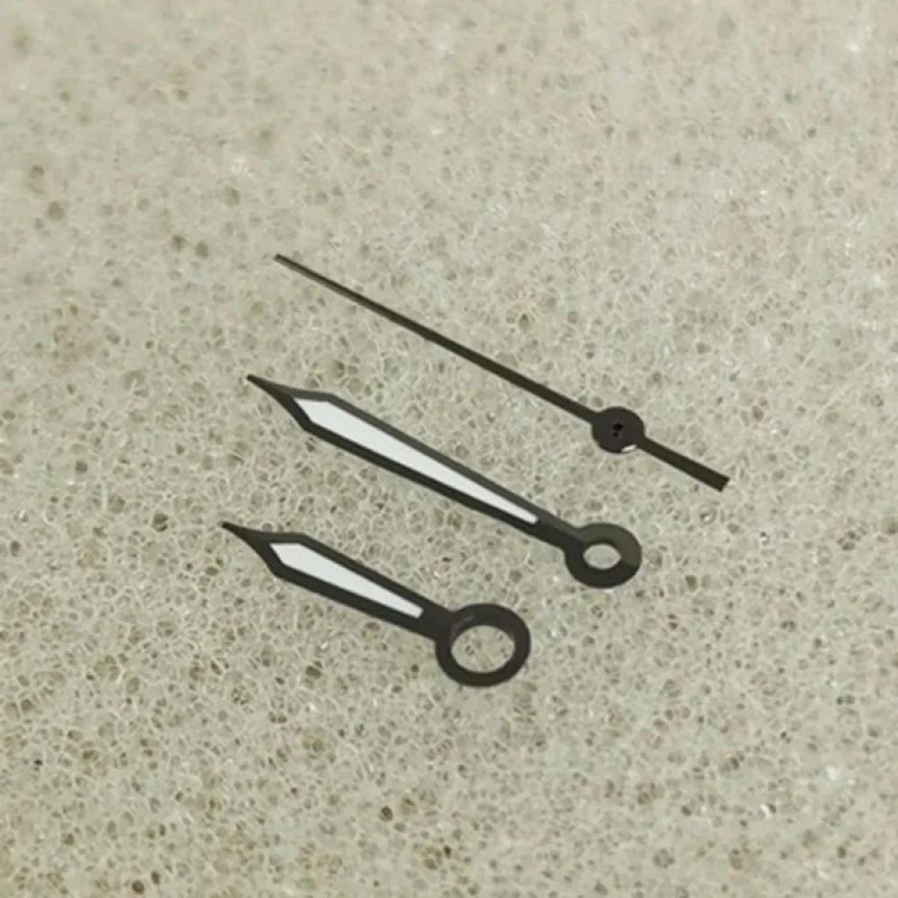 

7mm*10mm*10mm Watch Hands Kit Green Luminous Black Edged Hands Pointers for NH35/36/4R/7S Movement Watch Modification Parts