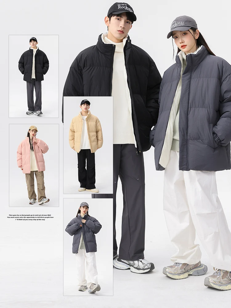 Zhenvis Life Хлопковая стеганая куртка Мужская зимняя утолщенная новая мужская на