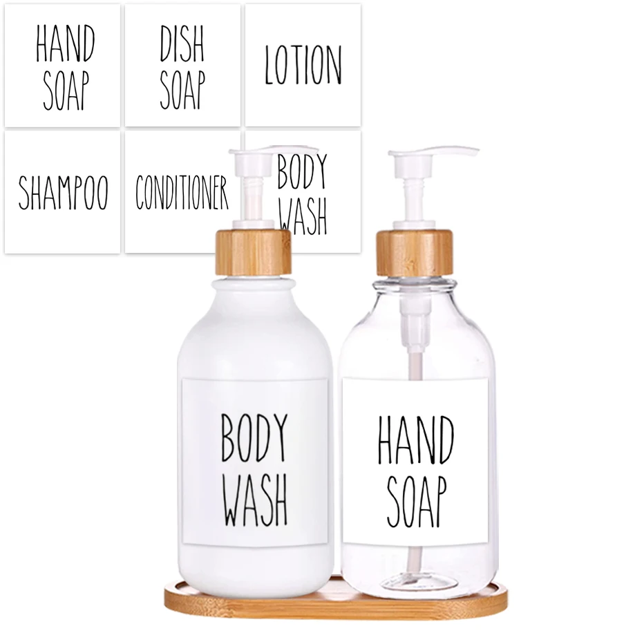 Мыло для ванной шампуня кондиционера водонепроницаемые этикетки кухонная