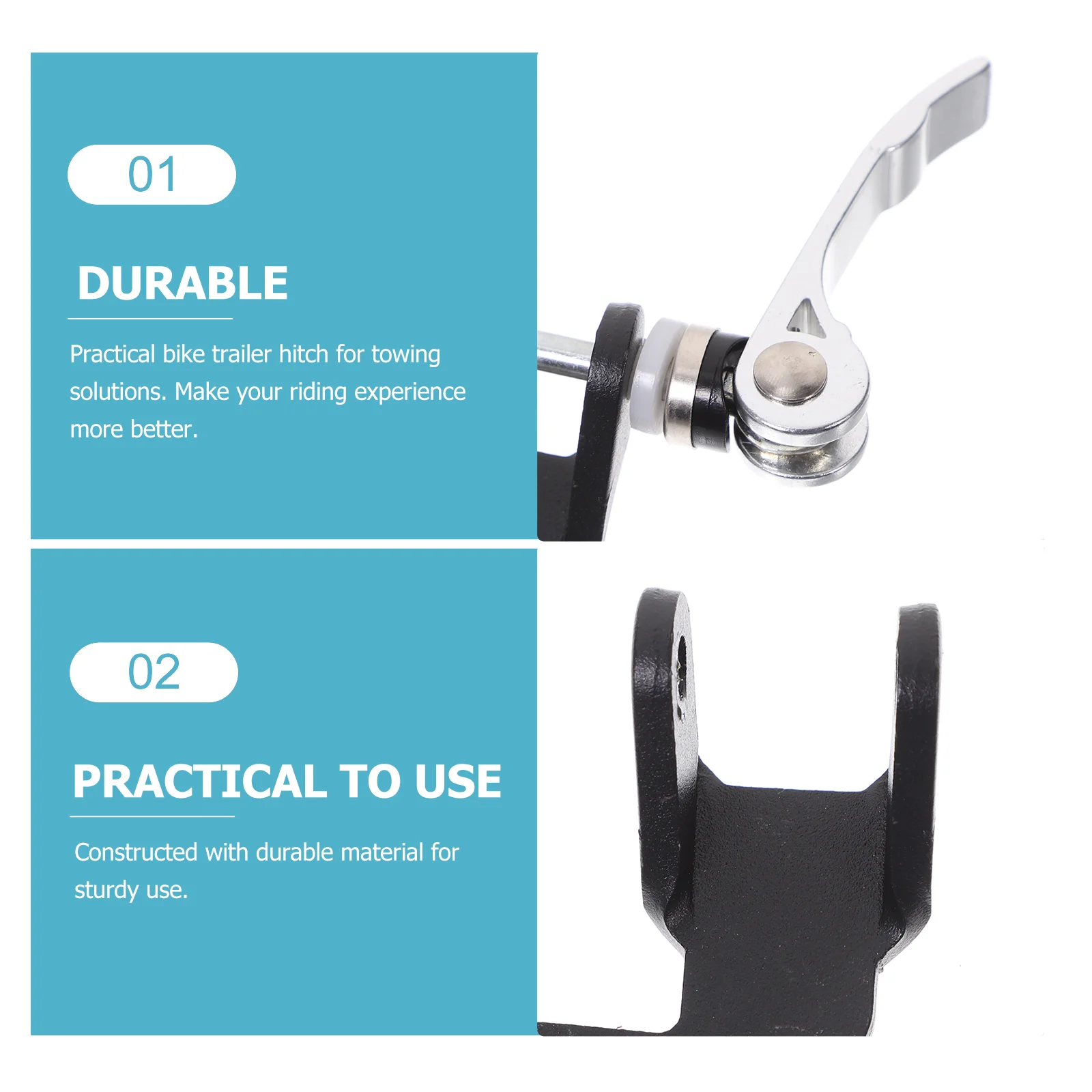 Универсальная муфта для велосипедного прицепа стальная подвеска трейлера