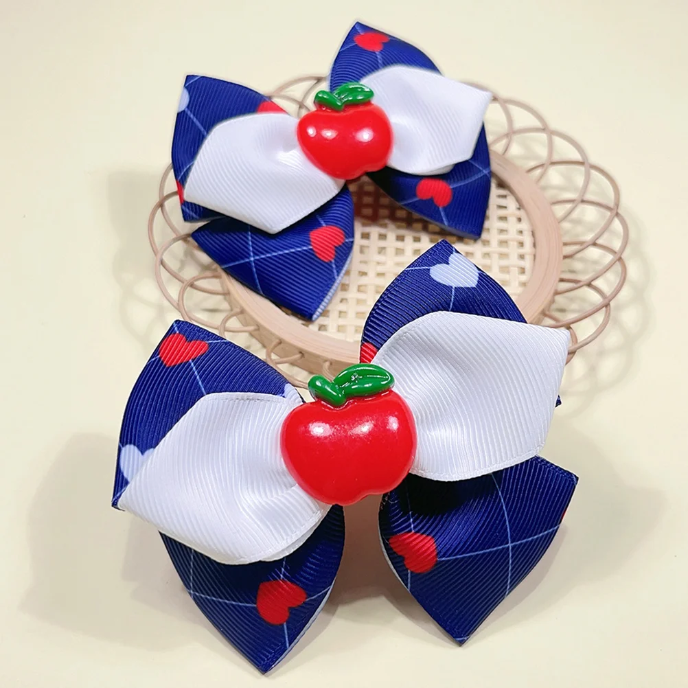 

4pcs Bow Hair Clips Girl Hair Clips Hair Clamp Bowknot Hair Clip Hair Decoration