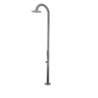 outdoor shower stainless stand swimming pool sandy beach shower taps