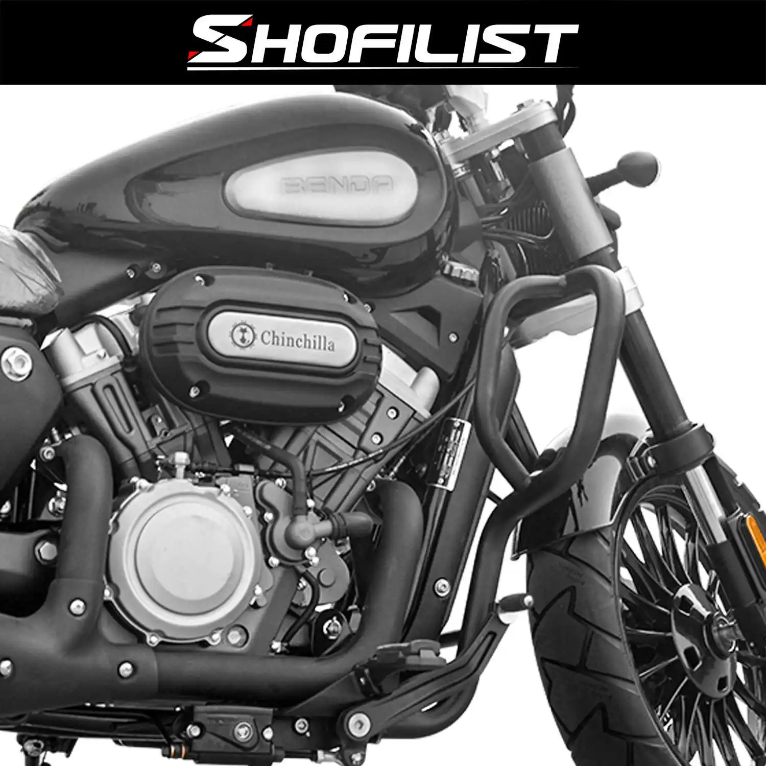 Подходит для модифицированного бампера Benda Jinjila 300 из высокоуглеродистой стали