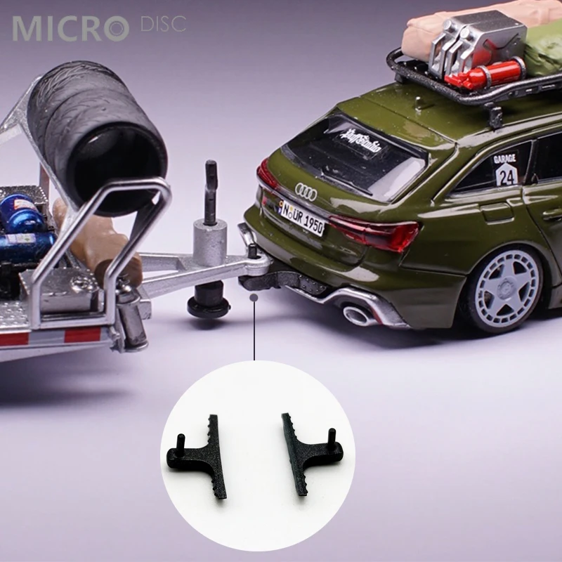 

Hobby Venom 1/64 Trailer Hitch For MiniGT RS6 Wagon Model Car Modifications Racing Vehicle Toy Hotwheels Tomica