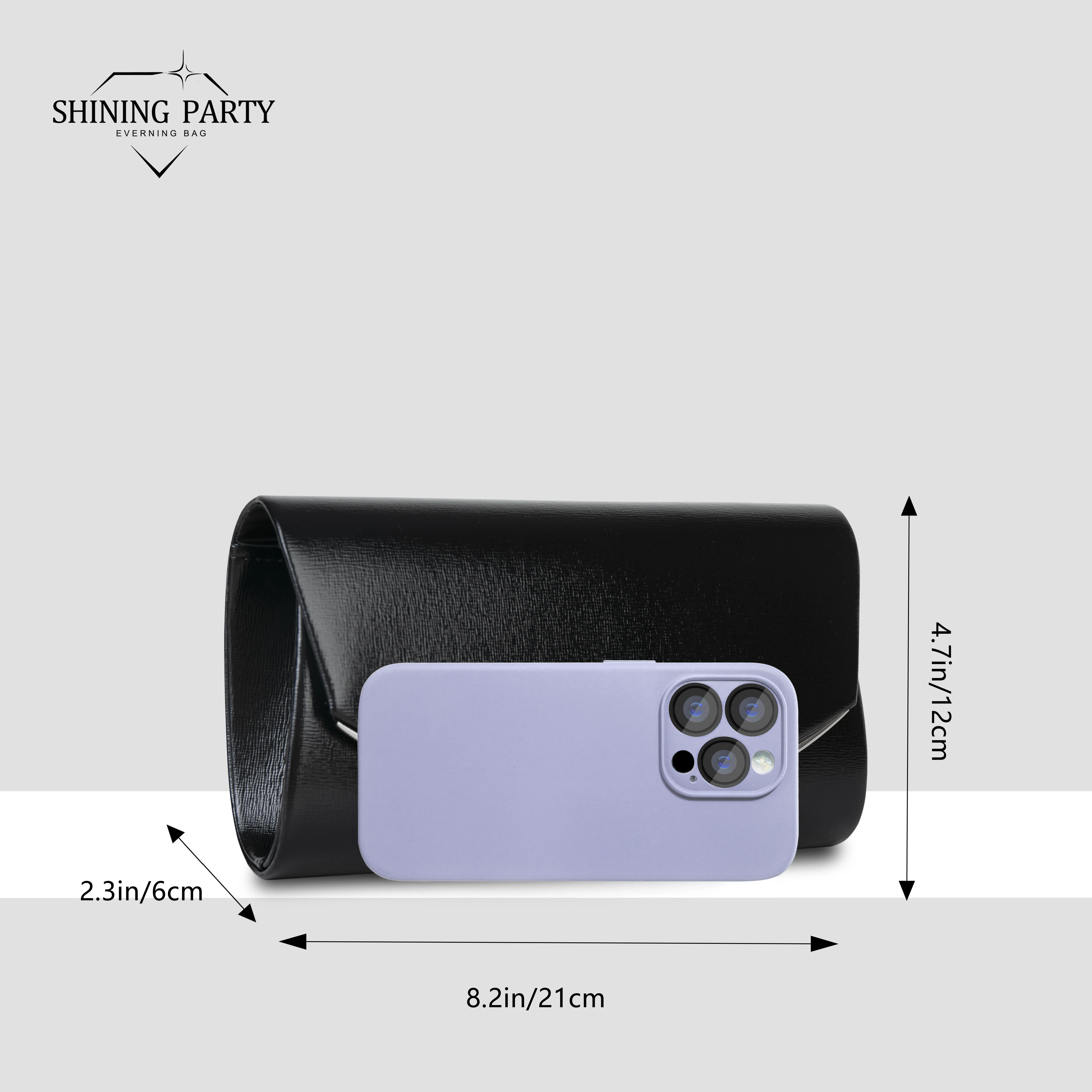 Женская сумка-мессенджер из натуральной кожи квадратная