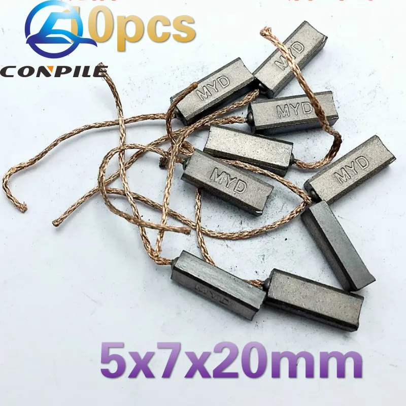 Регулятор щетки для автомобиля, 5x7x20 мм, 5x8x20 мм, 10 шт.