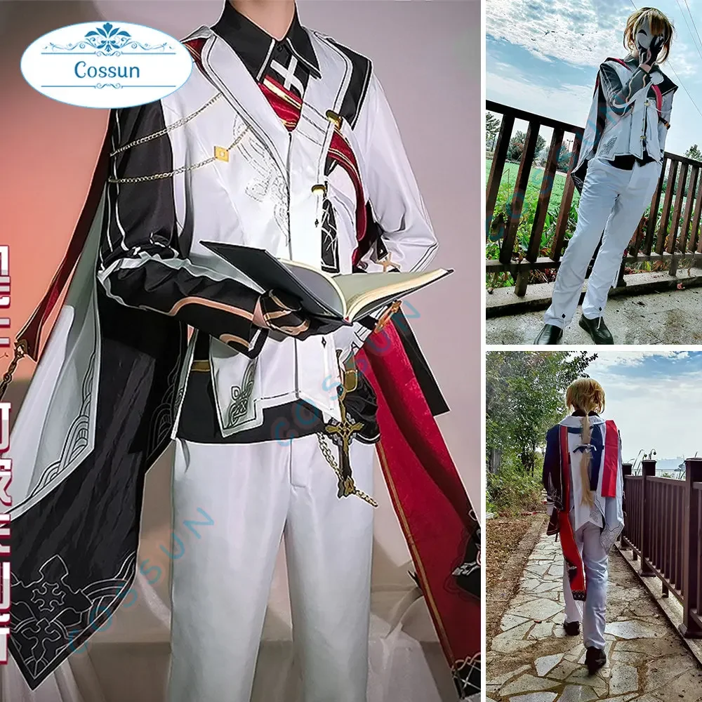 Аниме Honkai Impact 3rd Otto Апокалипсис Косплей Костюм Хэллоуин Вечеринка Наряд Мужской
