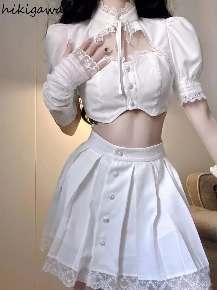 Y2k одежда сексуальные короткие топы летние бандажные блузки женские с