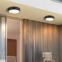 outdoor led ceiling light waterproof bathroom wall sconce aluminum led kitchen balcony porch led ceiling lamps ac85265v