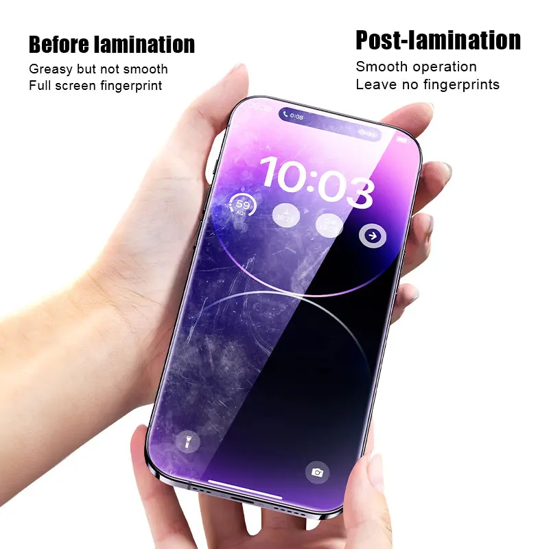 2 шт. для iPhone 15 pro 13 mini 14 plus 11 12 X XR XS MAX защита от синего света закаленное стекло