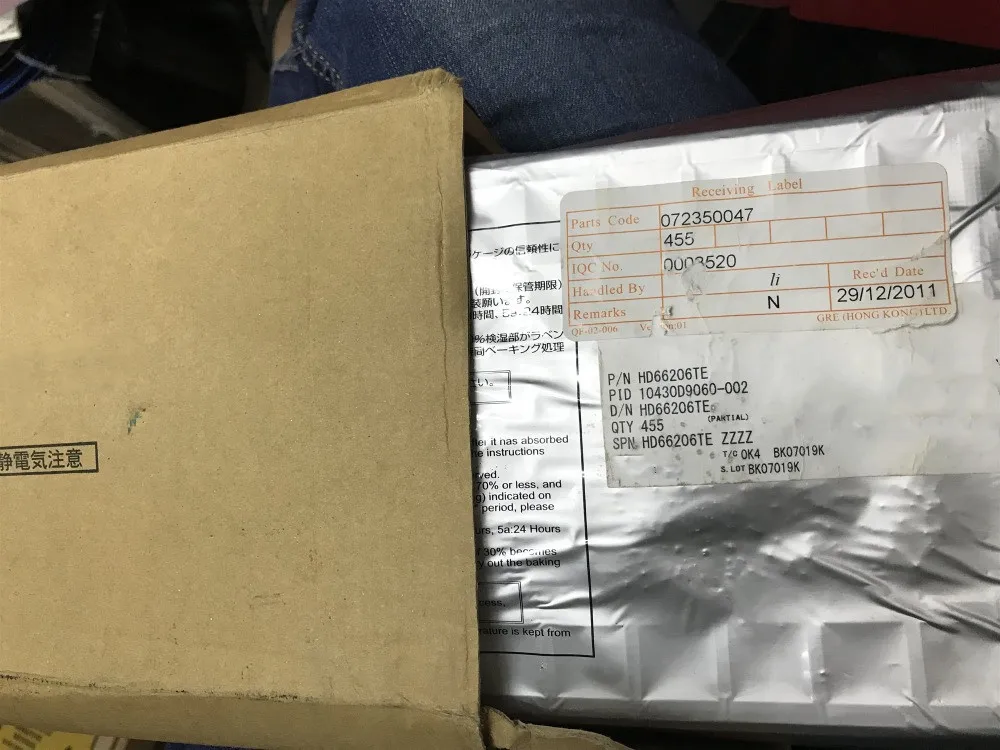 

2PCS New Original HD66206TE HD66206 80-Channel Column/Common Driver for Middle-or Large-sized Liquid Crystal Panel Rev 0.2 1996D