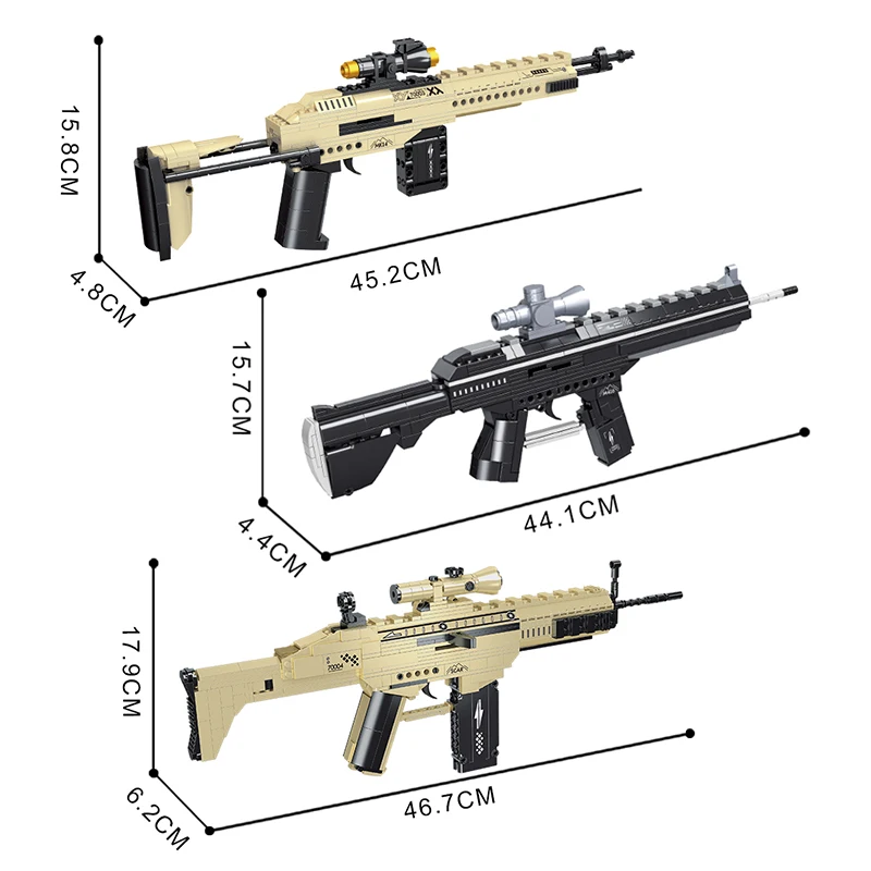 Военный Пистолет шрам M416 времен Второй мировой войны с изображением пустынного