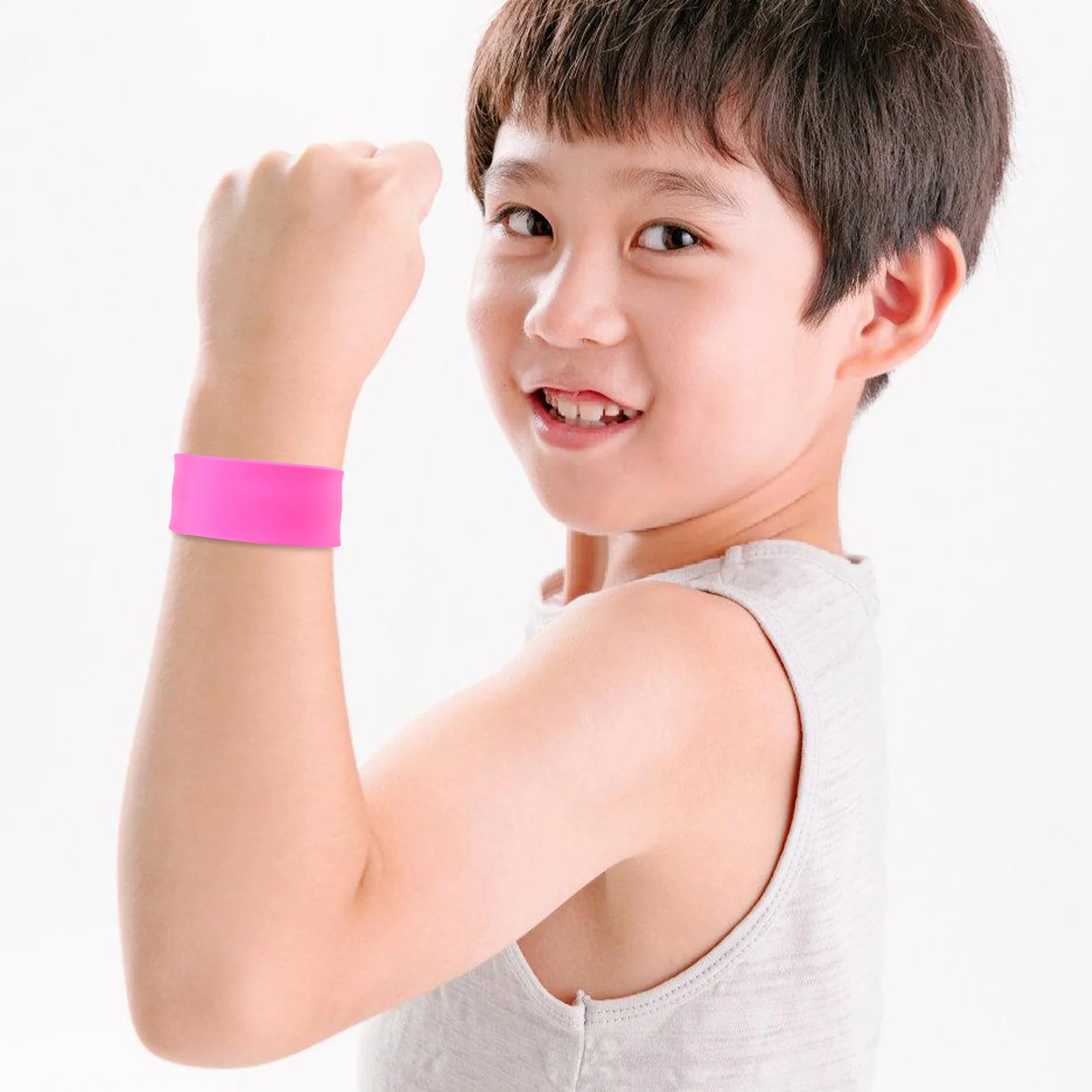 

5 шт., детские силиконовые браслеты