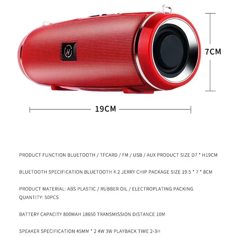 Беспроводная колонка Caixa De Som Bluetooth 200 Вт 3D стерео объемный звук TWS FM голосовое