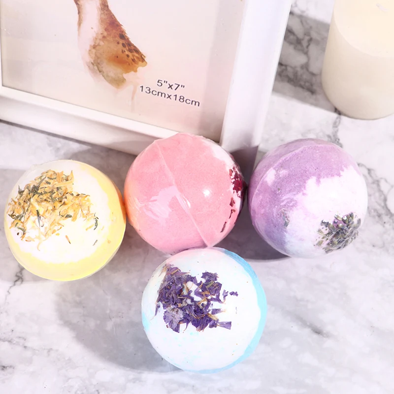 100 г эфирное масло в виде лепестков Соль для ванн ухода за телом шар из пенопласта