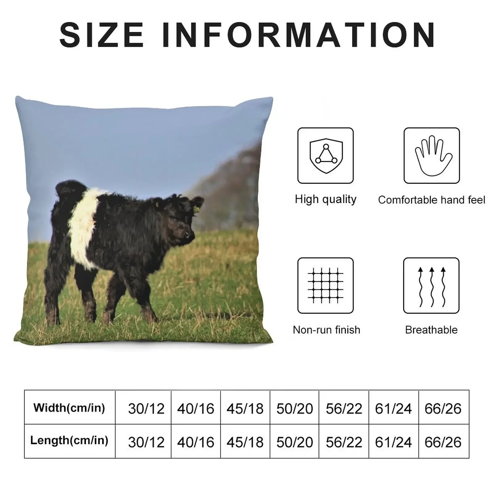 Подушка Galloway с поясом для теленка наволочки кровати осенняя декоративная