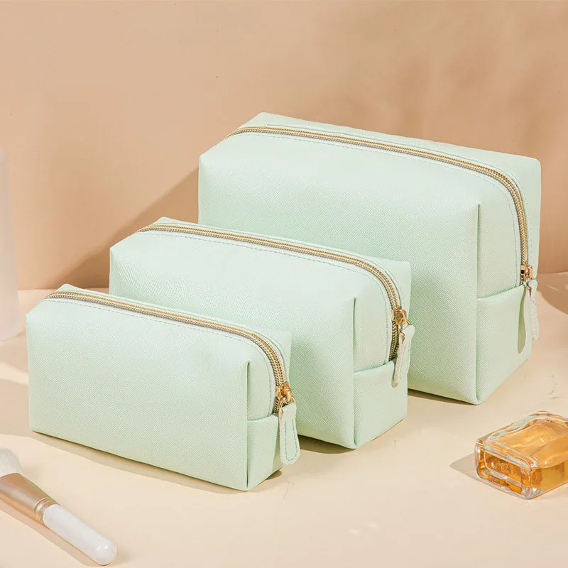 

Women Makeup Bag Beauty Necessaries Organizer Case Waterproof Travel Toiletry Wash Bag PU Leather Cosmetic Bag