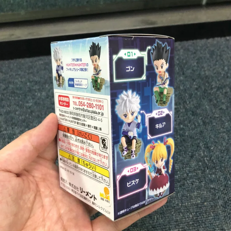 Boxed 1pcs Random style Anime HUNTER x GON FREECSS Killua Zoldyck kawaii figure PVC model toys doll Collection Gifts - купить по