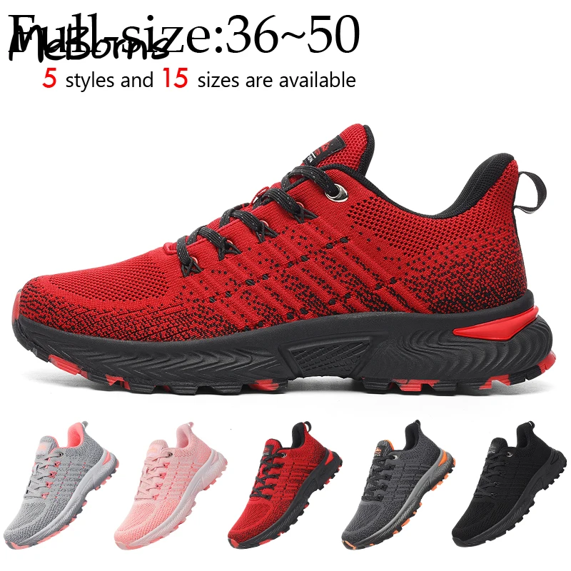 

Full Size Tennis Shoes For Men Women Lighweight Workout Sneakers Breathable Outdoor Athletic Jogging Sport Running Walking Shoes