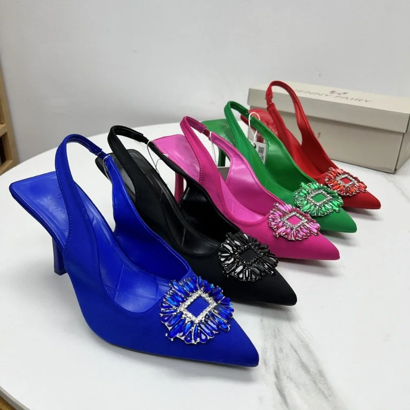 

Designer Sandals Women Fashion High Heels Women Shoes Wedding Shoes Stiletto Sandals Ladies Shoes 2023 New Sandalias De Mujer