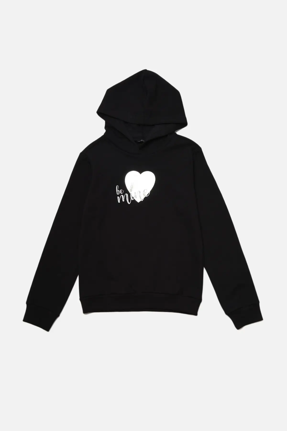 

Trendyol Printed Hooded Basic Şardonlu Knitted Sweatshirt TWOAW22SW1244