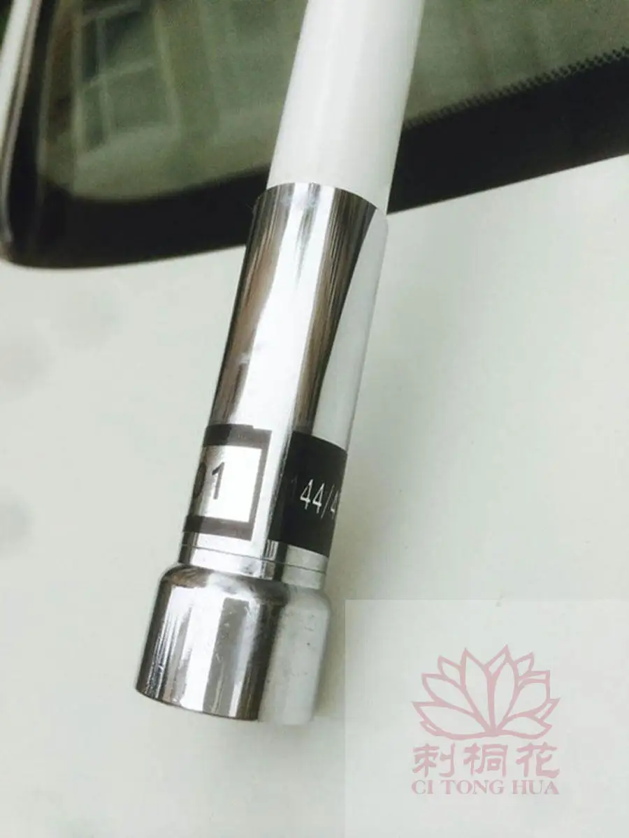 Amateur mobile radio fiberglass UHF male uhf vhf dual band car radio solid fiberglass antenna 144 430M