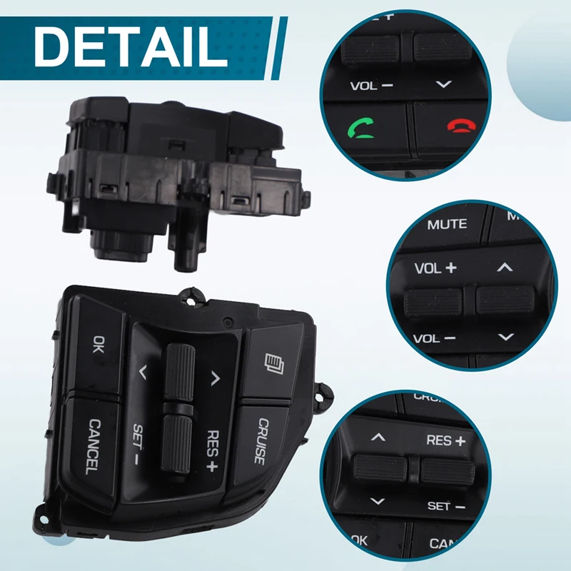 Многофункциональный руль аудио Bluetooth переключатель управления круиз-кнопка для