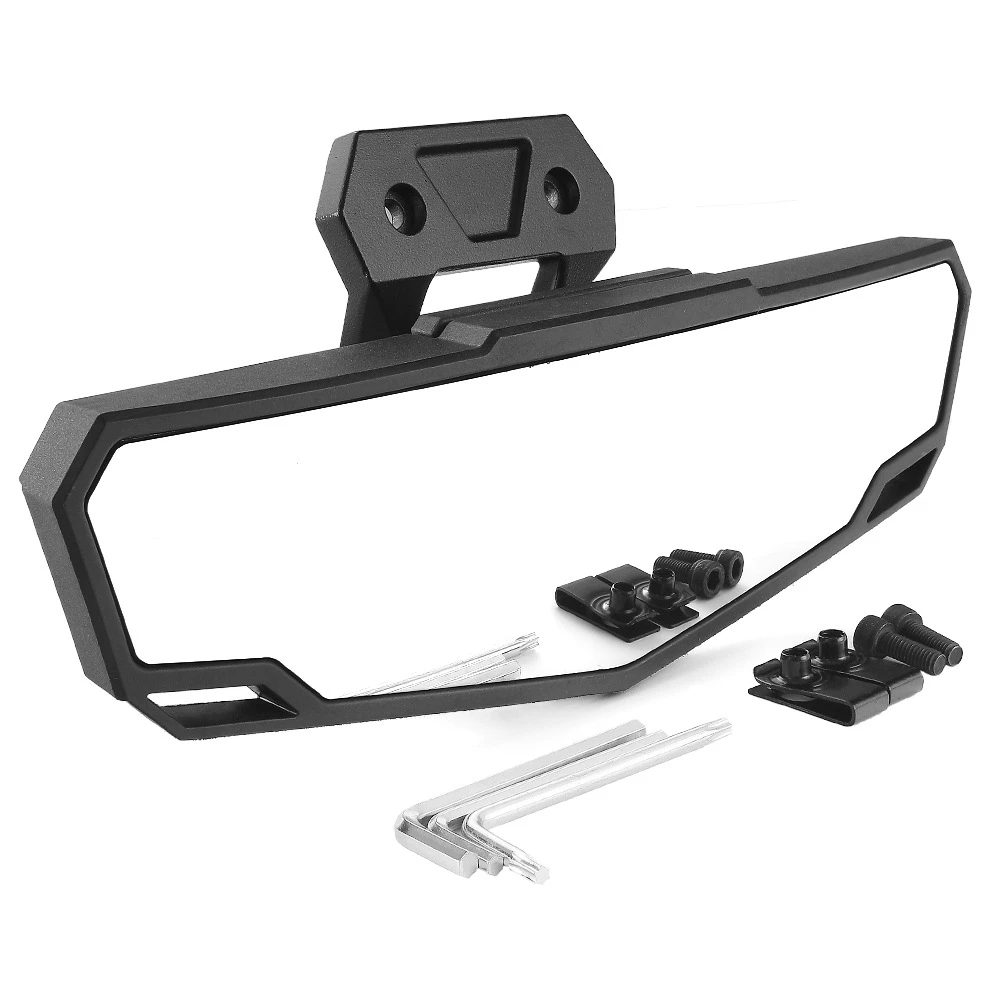 

UTV Convex Rear View Center Mirror 2020-2023 For Polaris RZR PRO XP/XP 4 2883763 Practical And Durable Easy To Use