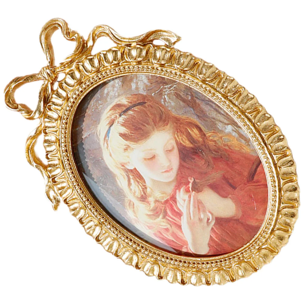 

Vintage Decor Photo Displayer Desktop Decor Photo Holder Photo Frame Adornment Tabletop Photo Frame