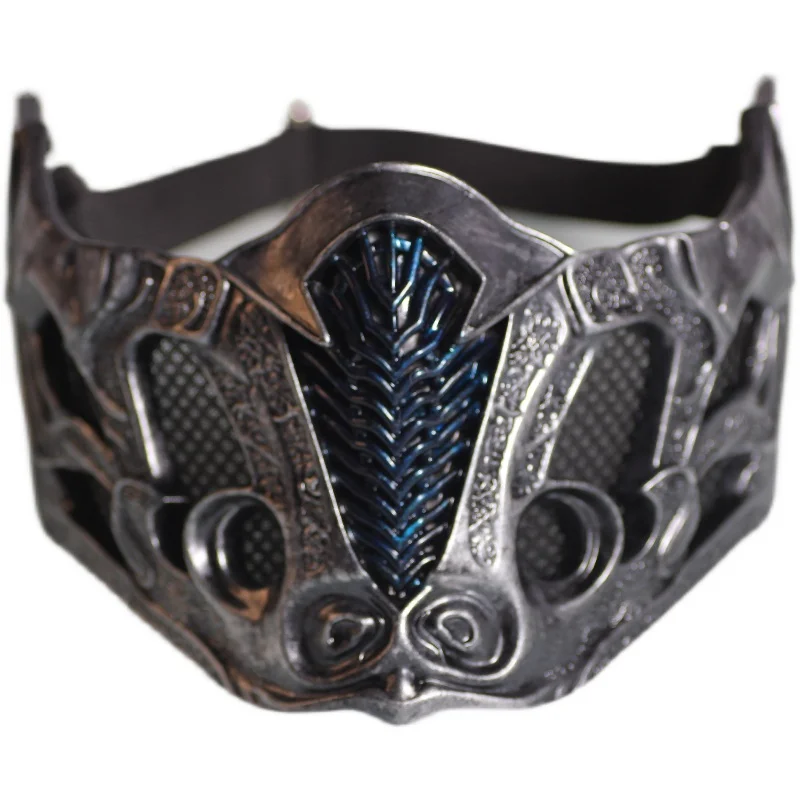 Полумаска Mortal Kombat Scorpion Sub-Zero, прочная регулируемая маска для косплея на Хэллоуин, удобство и реквизит для фигурок (art.: 3920cd0bc3401) - 3920cd0bc3401
