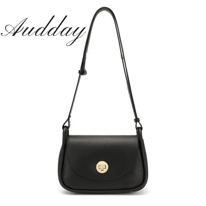 

Genuine Leather Shoulder Bags For Women 2023 Fashion Crossbody Vintage Handbag Lady Small Underarm Bag Winter New Retro Square