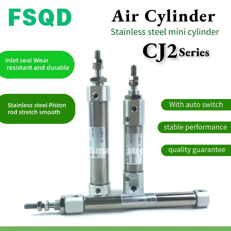 

CJ2B10 CDJ2B10-5,10,15,20,25,30,35,40,45,50 5Z,10Z,15Z,20Z,25Z,30Z,35Z,40Z,45Z,50Z-B Пневматический цилиндр серии CJ2 CDJ2B