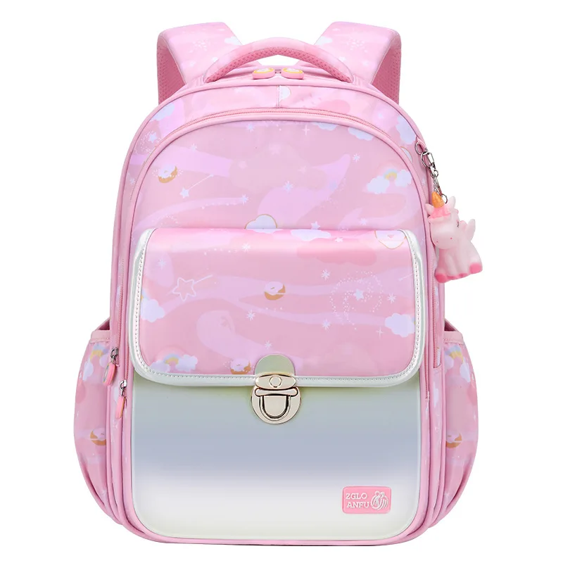 Boys Girls Grade 1-6 Kids Book Bag Primary Satchel Schoolbag Children Space School Bags For Orthopedic School Backpacks Mochila