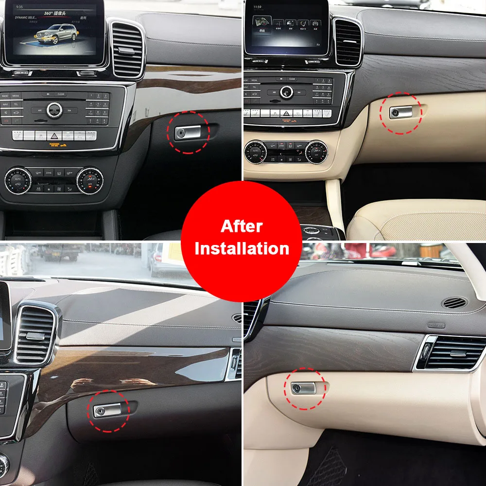 Для Mercedes Benz W166 W292 ML GL GLE GLS приборная панель перчаточный ящик Крышка переключатель