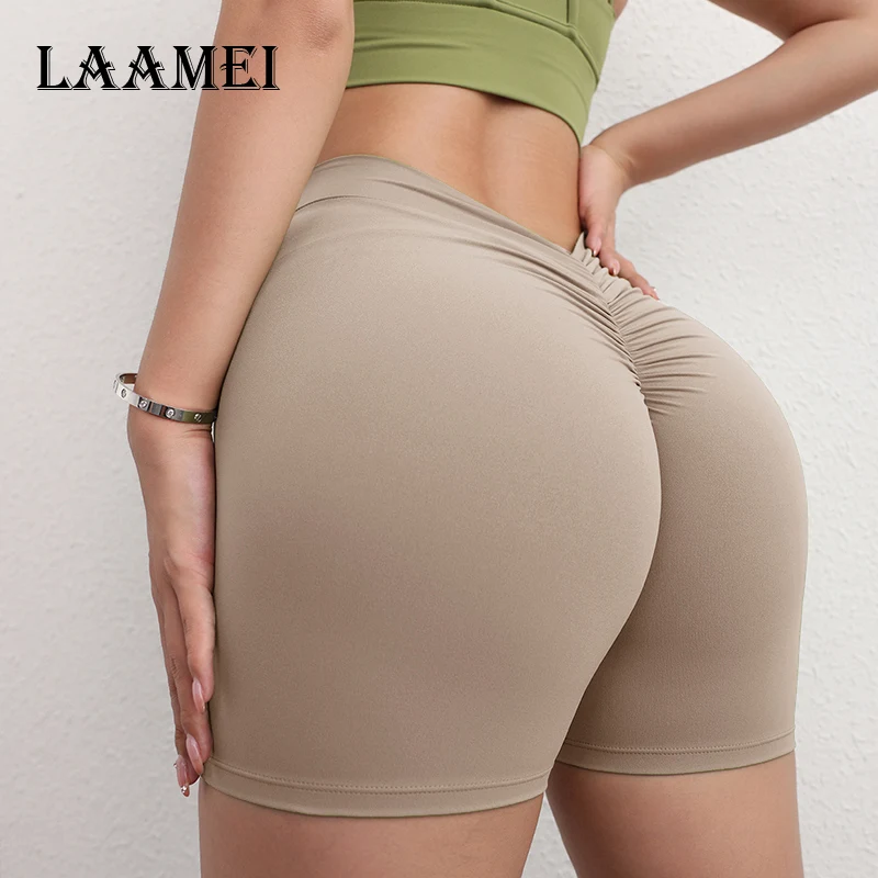 

Women Summer Sports Yoga Shorts Seamless High Waist Gym Shorts Push Up Fitness Sports Shorts Women Cycling White Leggings