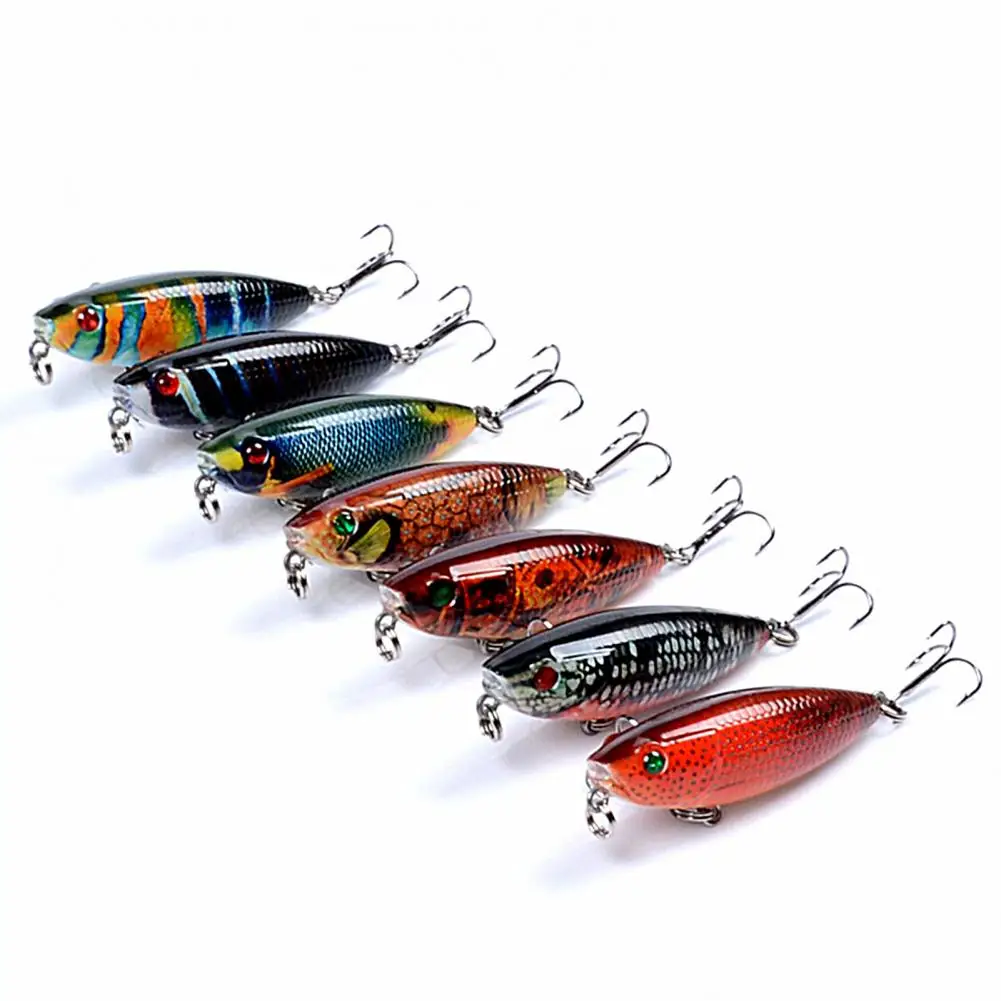 

Firm Artificial Lure Simulated Universal Floating Zigzag Popper Pencil Fake Bite Fishing Lure Fake Lure 5.9cm/6.9g