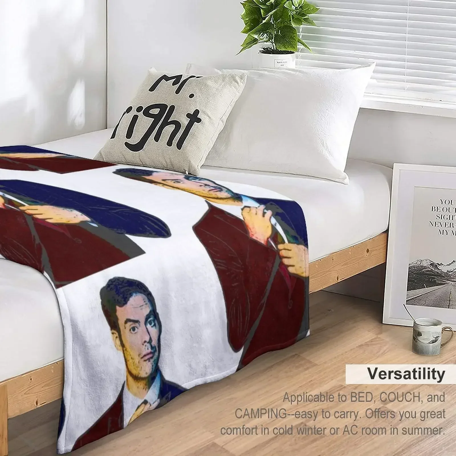 Пастельное голографическое одеяло Билла Хейдера гигантский диван декоративные