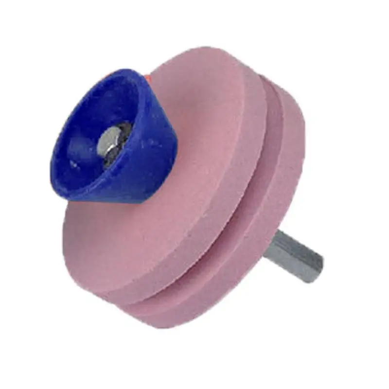 

50MM Lawn Mower Sharpener Faster Blade Sharpener Lawn Mower Universal Grinding Rotary Drill Cuts Lawnmower Blade Sharpener